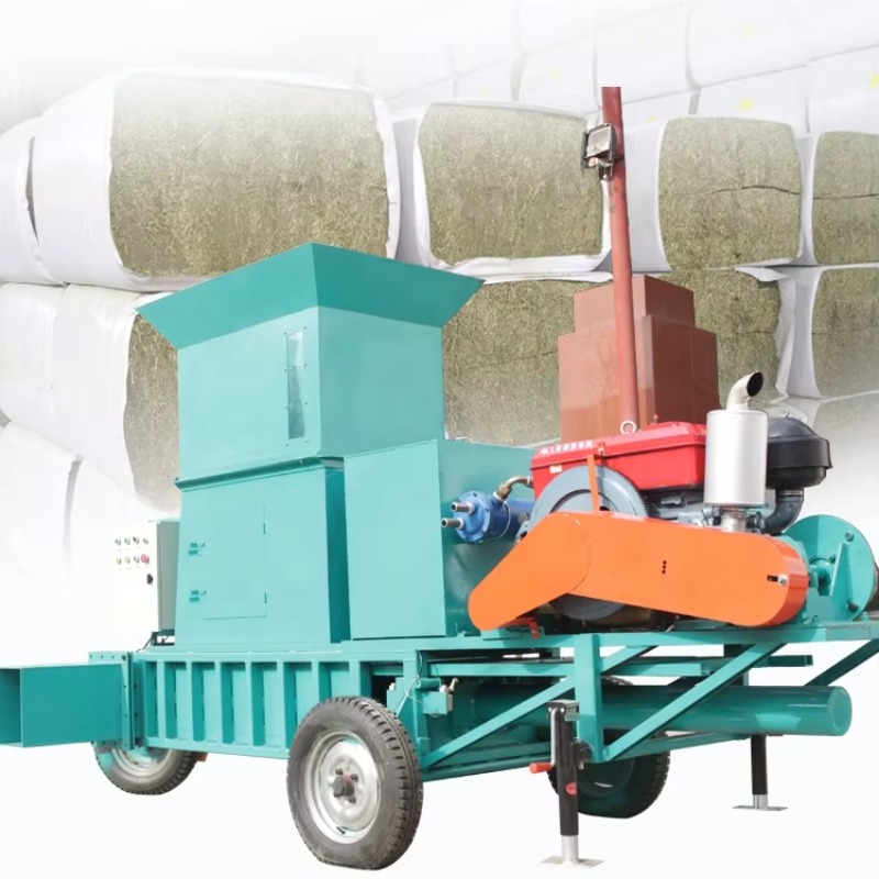 Silage Baler Machine - آلة ضغط وتكبيس القش والعلف المحمولة