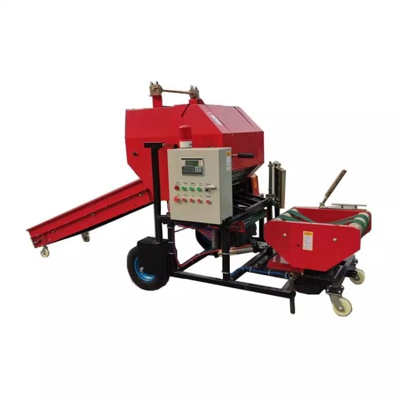 Silage Baler Machine - آلة متعددة الوظائف لسحق وتغليف القش،