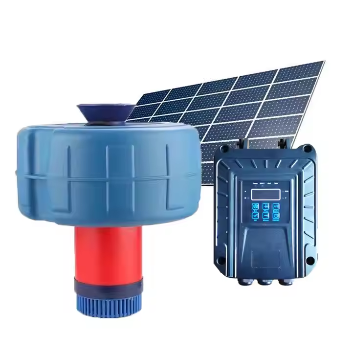 مضخة نافورة شمسية عائمة للزراع - مراجعة Aquaculture Aerator Pump وسعره