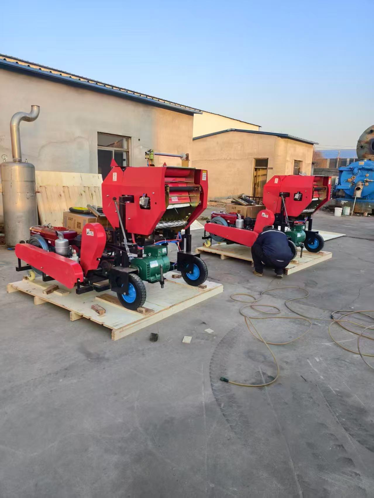 آلة متعددة الوظائف لضغط وتغليف - مراجعة Silage Baler Machine وسعره