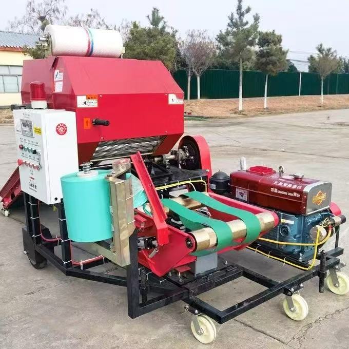 آلة متعددة الوظائف لضغط وتغليف - مراجعة Silage Baler Machine وسعره