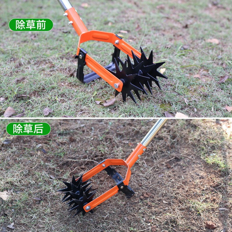 أداة يدوية دوارة مزدوجة الوظائ - مراجعة Soil Tilling Cultivator وسعره