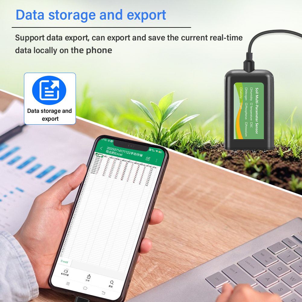 جهاز استشعار التربة 8 في 1 للز - مراجعة Precision Farming Smart Agriculture وسعره