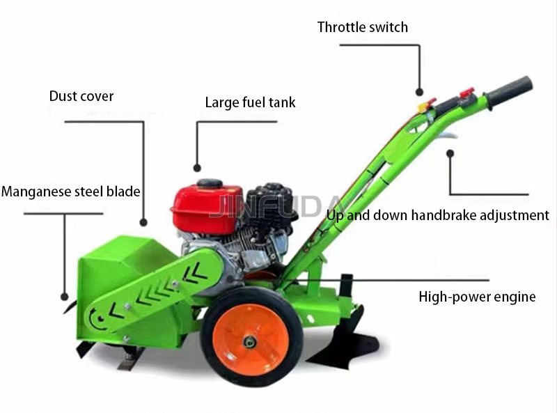 آلة حراثة زراعية عالية الجودة  - مراجعة Soil Tilling Cultivator وسعره