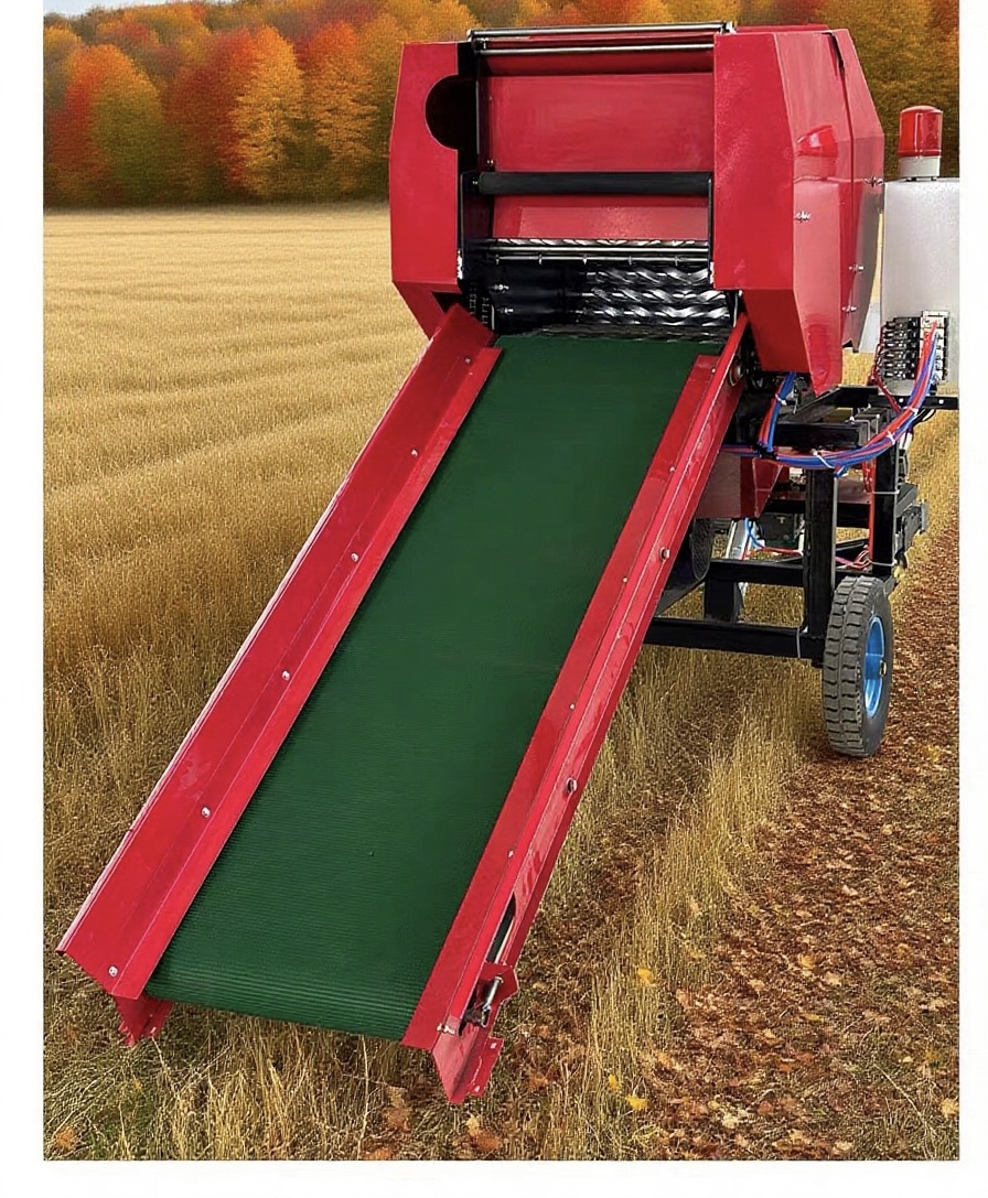الكهربائية سيلاج جولة المكبس ا - مراجعة Silage Baler Machine وسعره