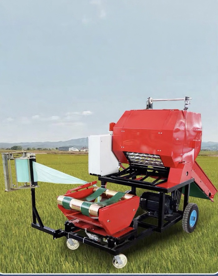 الكهربائية سيلاج جولة المكبس ا - مراجعة Silage Baler Machine وسعره