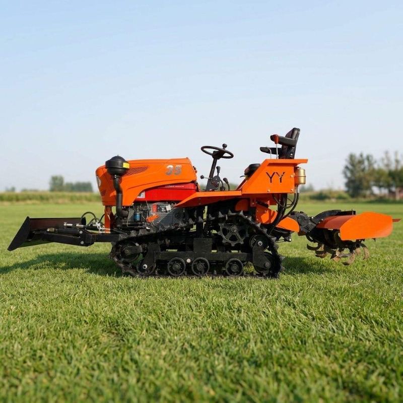 جرار زاحف رباعي الدفع بقوة 35  - مراجعة Agriculture Farming Equipments وسعره