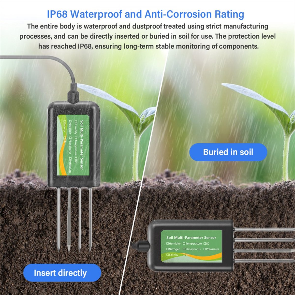 جهاز AA86 لقياس التربة 8 في 1  - مراجعة Precision Farming Smart Agriculture وسعره
