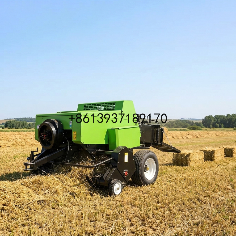 آلة تكديس القش المربعة للاستخد - مراجعة Silage Baler Machine وسعره