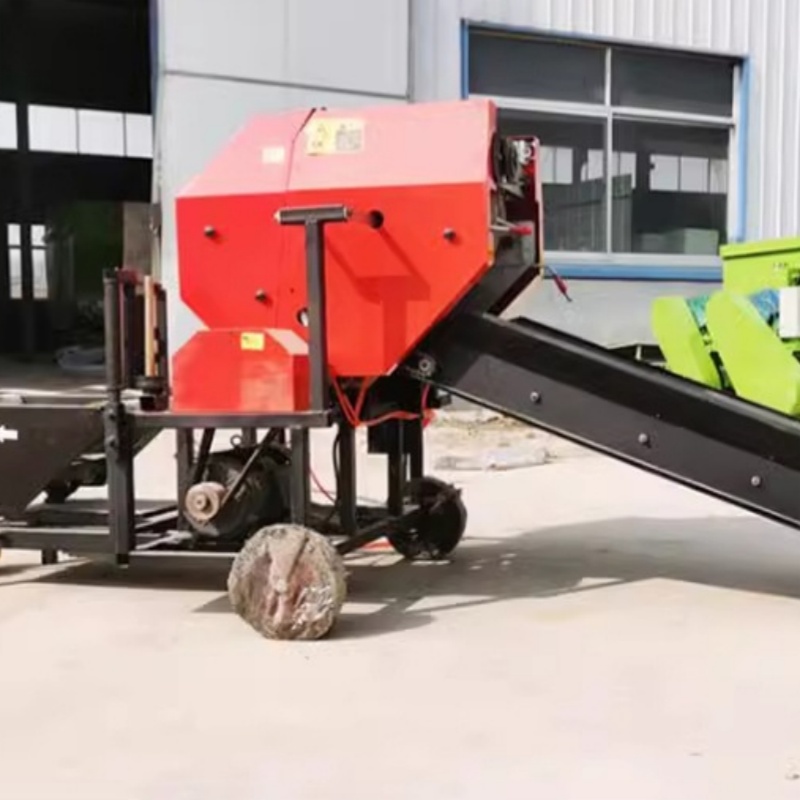 آلة تكديس القش الدائرية للاستخ - مراجعة Silage Baler Machine وسعره