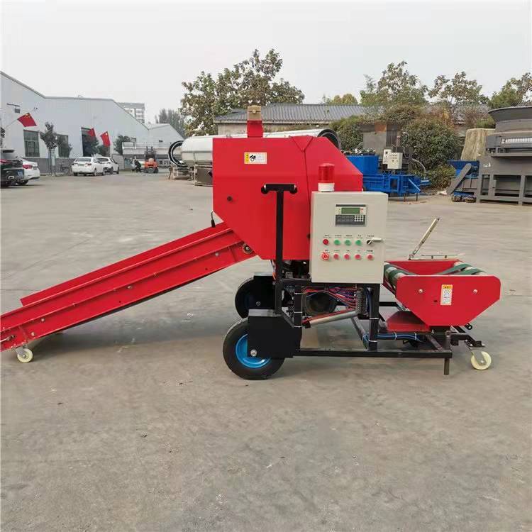 آلة متعددة الوظائف لسحق وتغليف - مراجعة Silage Baler Machine وسعره