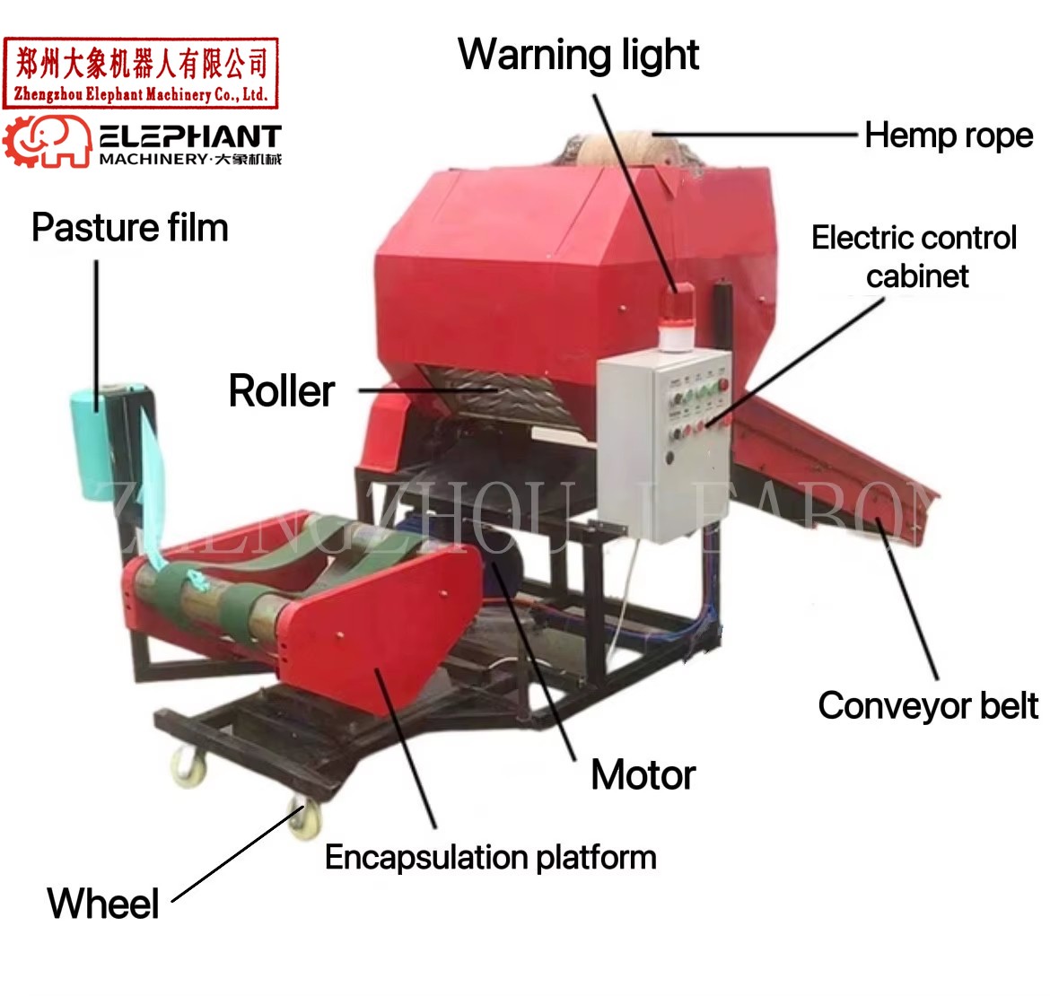 آلة تغليف وربط السيلاج الدائري - مراجعة Silage Baler Machine وسعره