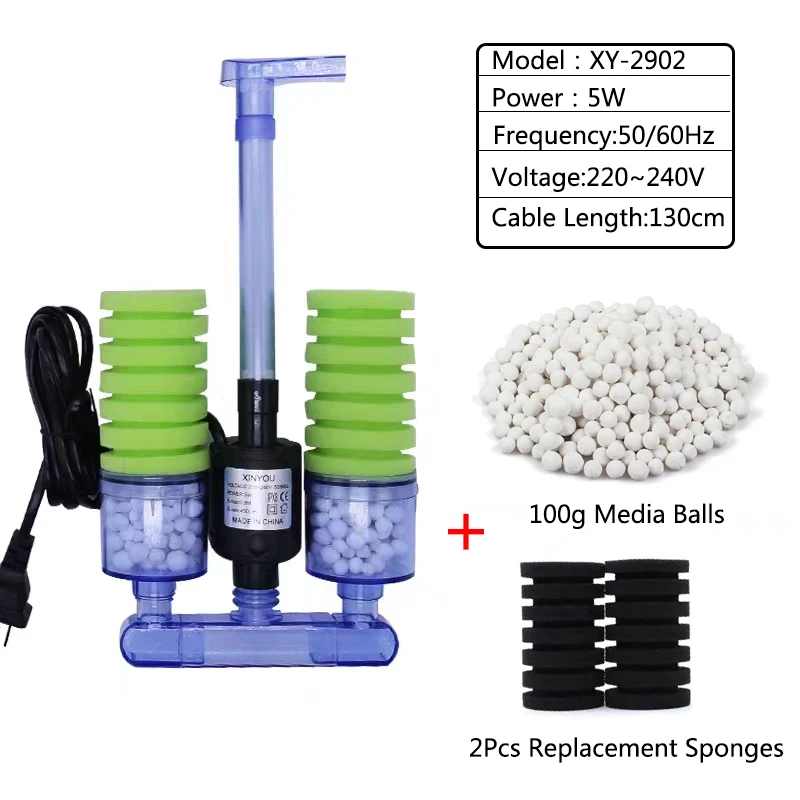 فلتر حوض السمك مع مضخة لخزان ا - مراجعة Aquaculture Aerator Pump وسعره